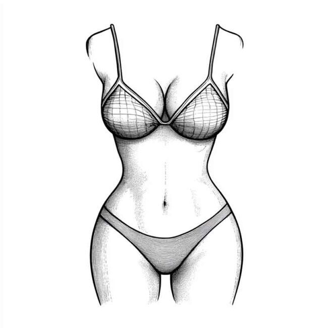sutia para colorir png 1