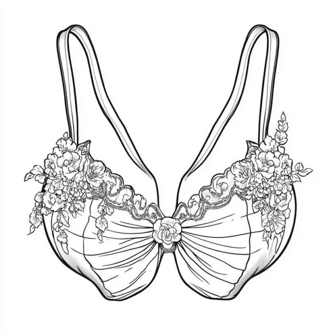 sutia para colorir png 28