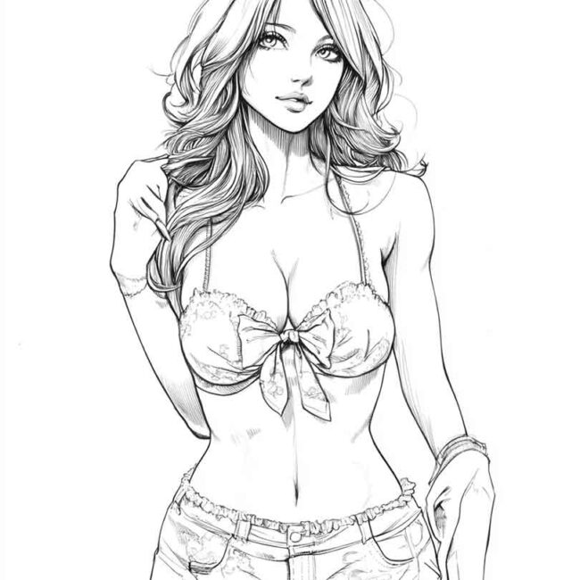 sutia para colorir png 26