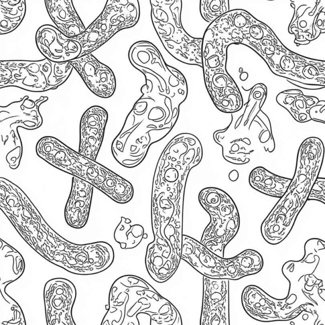 cromossomo para colorir png 9