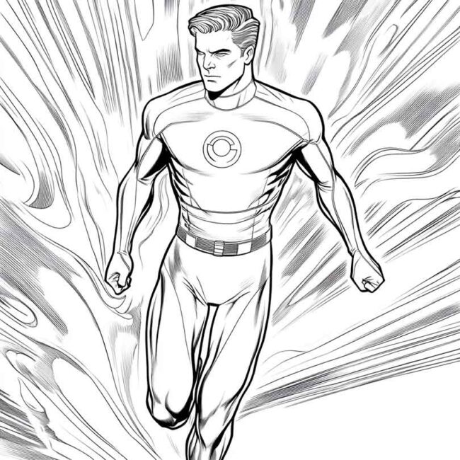 homem elastico para imprimir e colorir 8