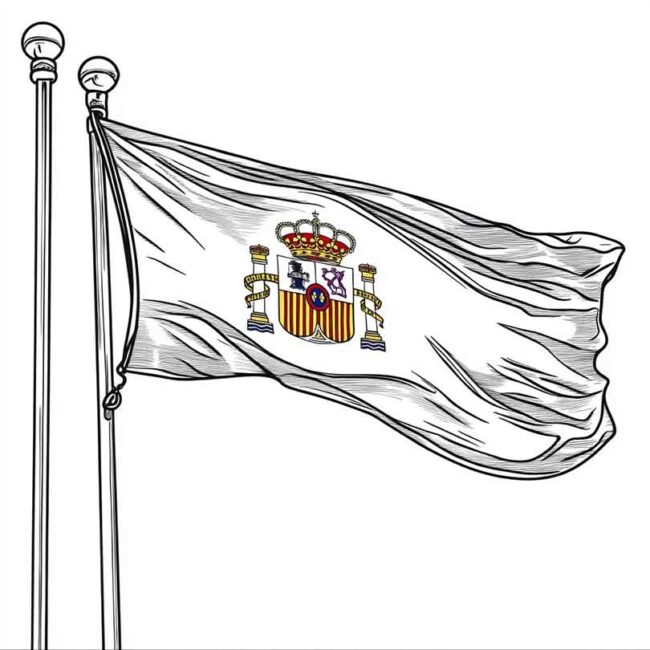bandeira da espanha para colorir png 9 bandeira da espanha para colorir png 9