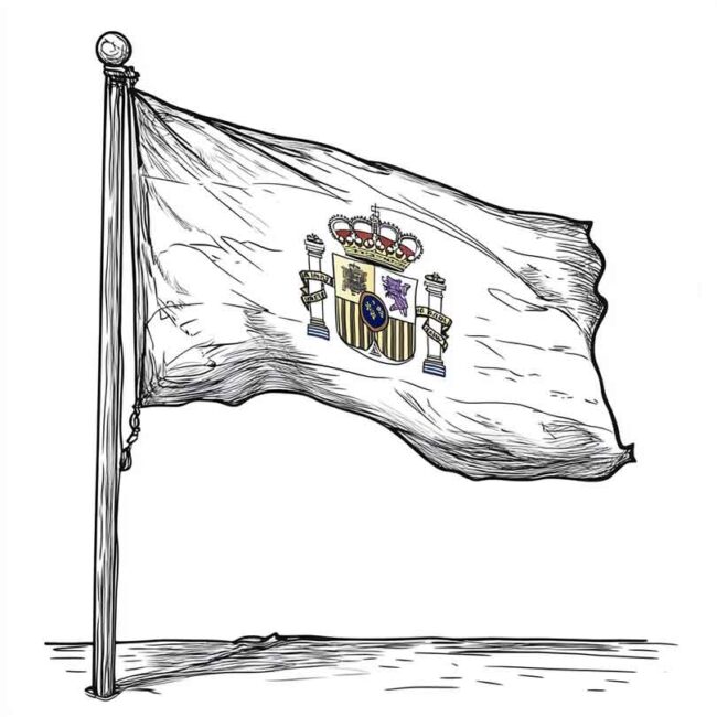 bandeira da espanha para colorir png 7 bandeira da espanha para colorir png 7