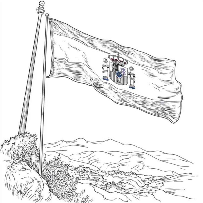 bandeira da espanha para colorir png 3 bandeira da espanha para colorir png 3