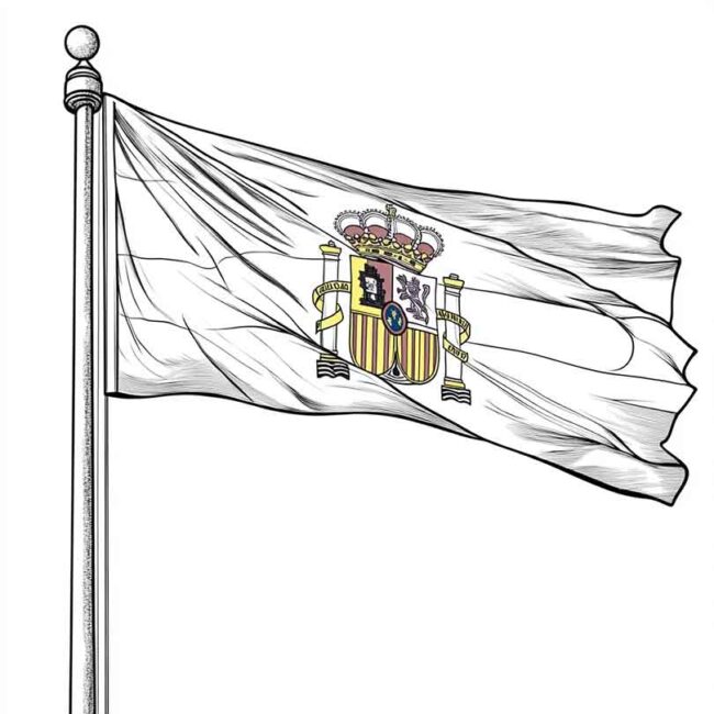 bandeira da espanha para colorir png 11 bandeira da espanha para colorir png 11