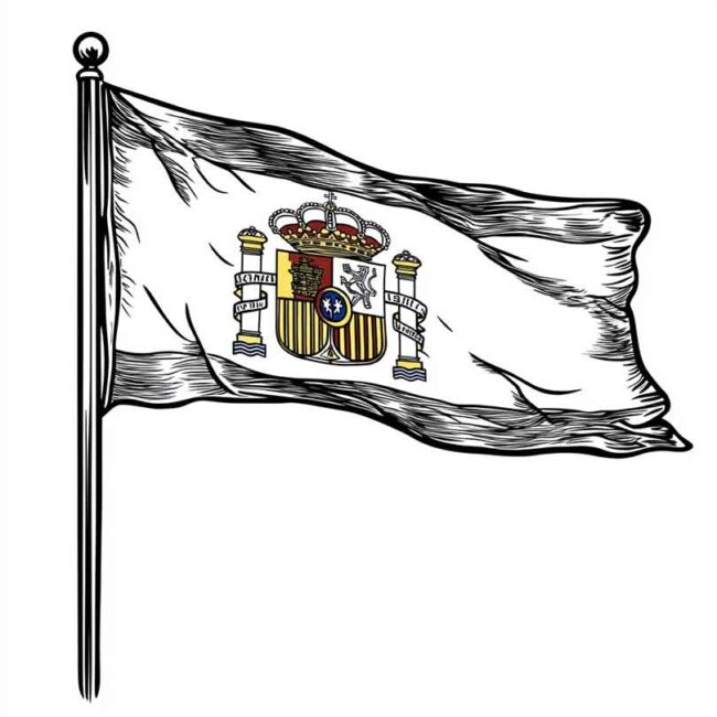 bandeira da espanha para colorir png 18 bandeira da espanha para colorir png 18
