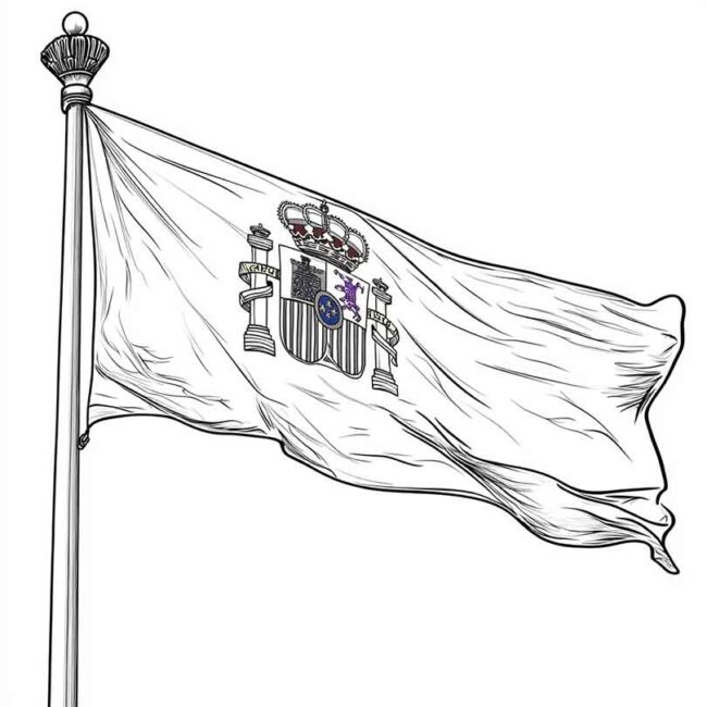 bandeira da espanha para colorir png 13 bandeira da espanha para colorir png 13