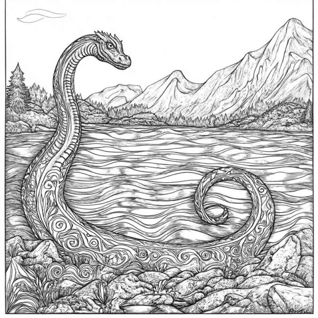 monstro do lago ness para imprimir e colorir png 4 monstro do lago ness para imprimir e colorir png 4