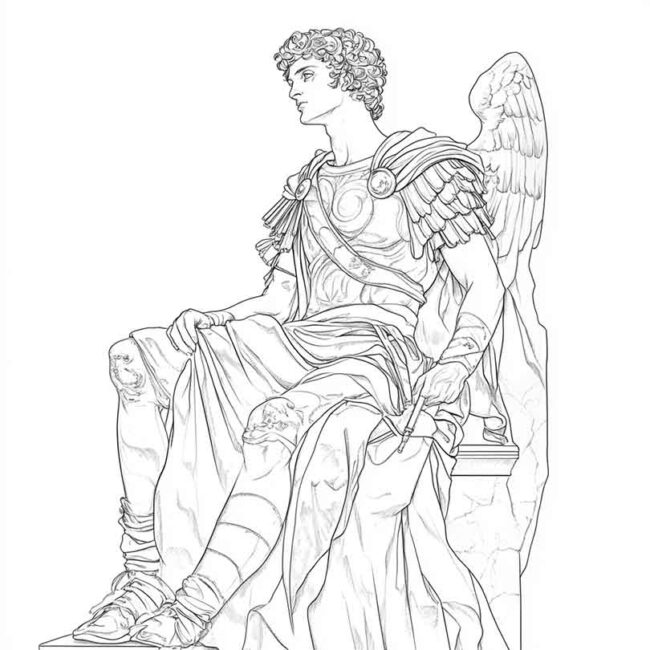 desenhos de perseu para imprimir e colorir 42