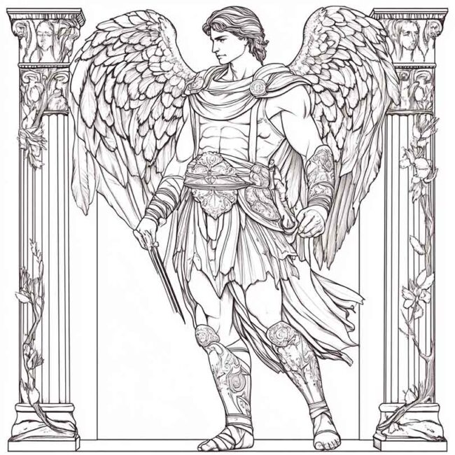 desenhos de perseu para imprimir e colorir 21