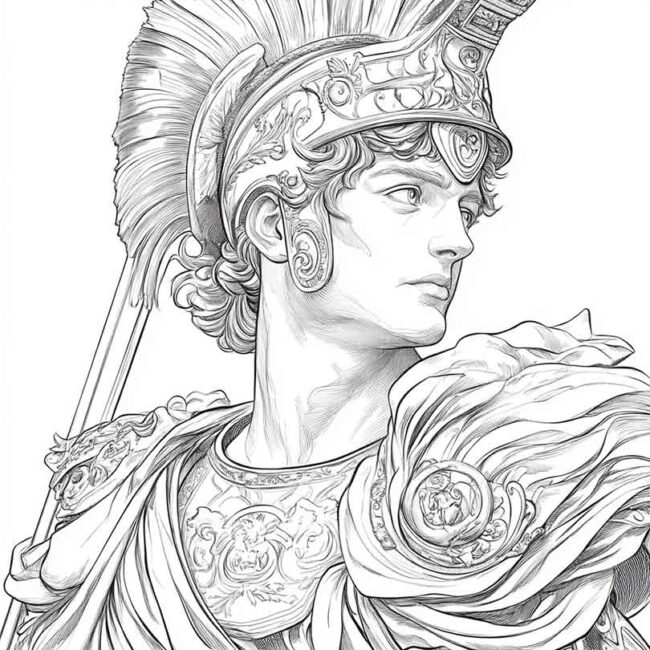 desenhos de perseu para imprimir e colorir 17