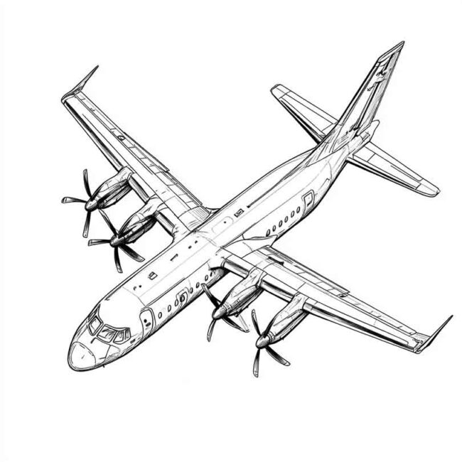 ATR 72 para imprimir e colorir 38 ATR 72 para imprimir e colorir 38