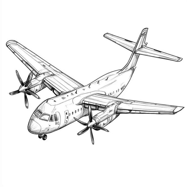 ATR 72 para imprimir e colorir 32 ATR 72 para imprimir e colorir 32