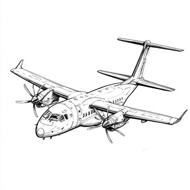 ATR 72 para imprimir e colorir 35 ATR 72 para imprimir e colorir 35