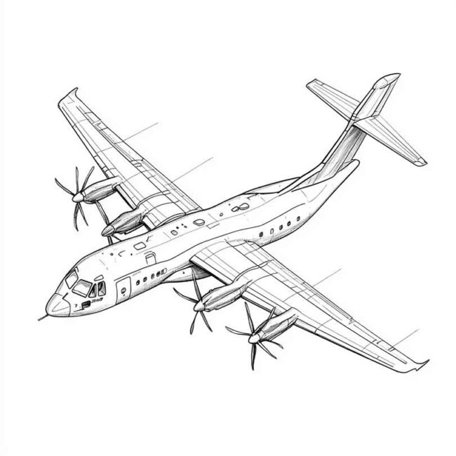 ATR 72 para imprimir e colorir 33 ATR 72 para imprimir e colorir 33