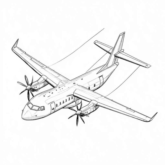 ATR 72 para imprimir e colorir 25 ATR 72 para imprimir e colorir 25