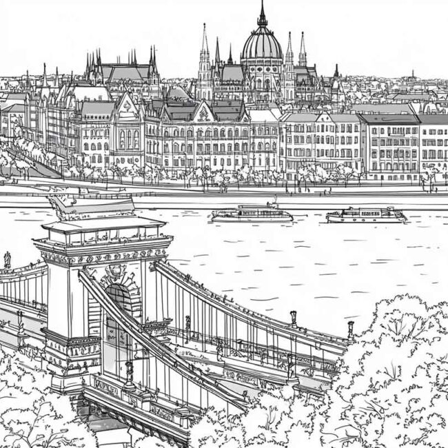 budapeste para colorir 53 budapeste para colorir 53