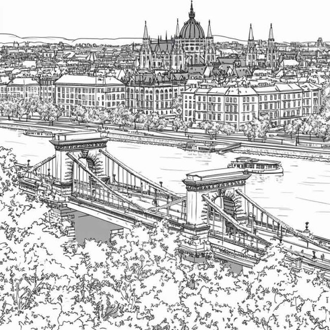 budapeste para colorir 5 budapeste para colorir 5