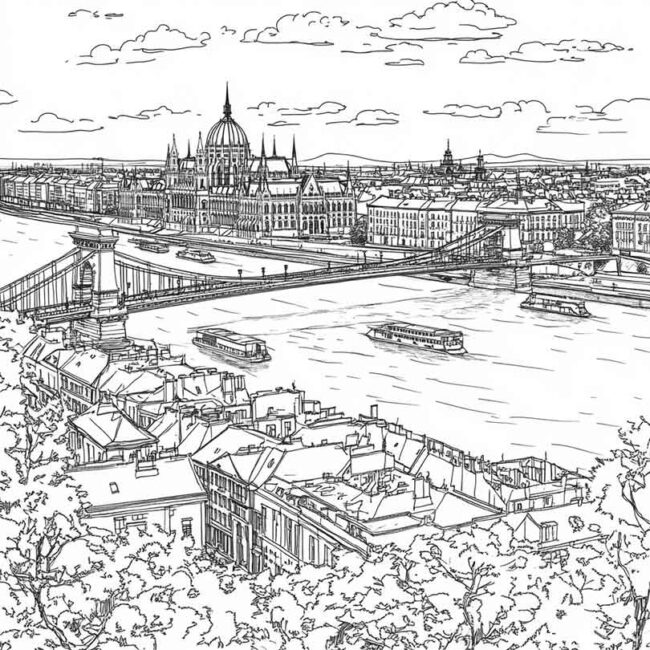 budapeste para colorir 51 budapeste para colorir 51