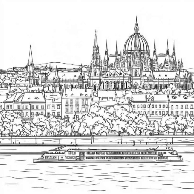 budapeste para colorir 47 budapeste para colorir 47