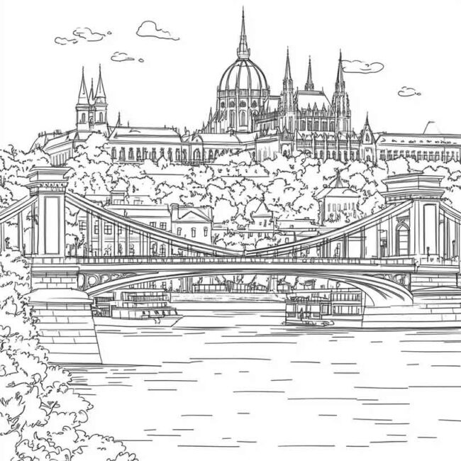 budapeste para colorir 46 budapeste para colorir 46
