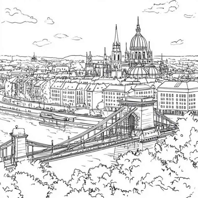 budapeste para colorir 41 budapeste para colorir 41
