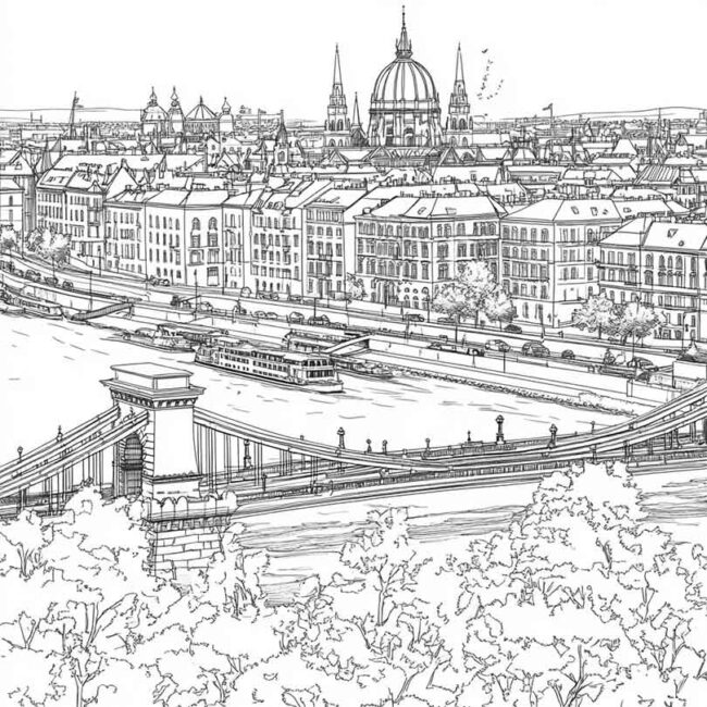 budapeste para colorir 16 budapeste para colorir 16