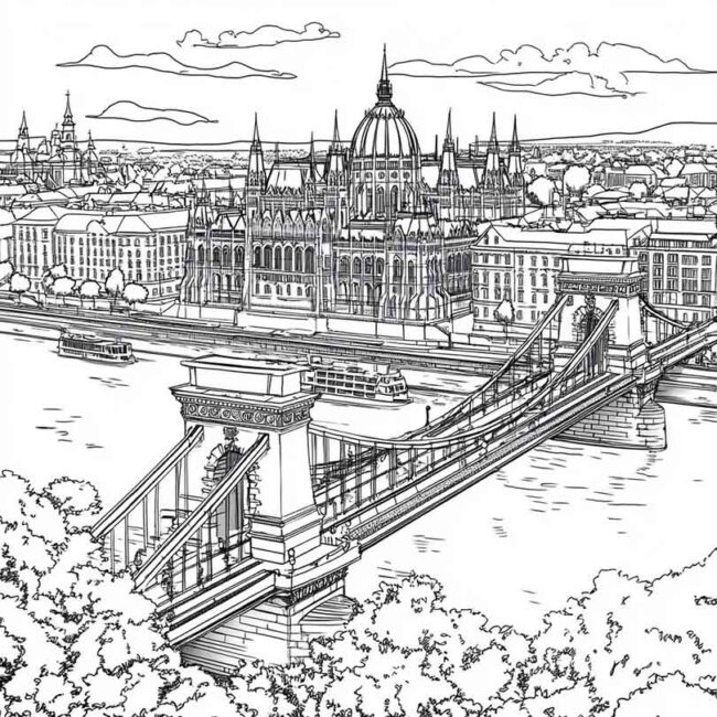 budapeste para colorir 21 budapeste para colorir 21