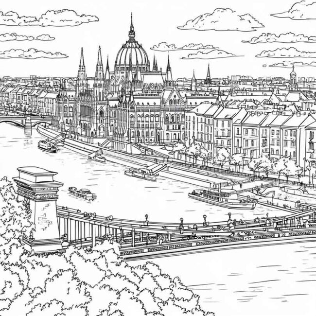 budapeste para colorir 29 budapeste para colorir 29