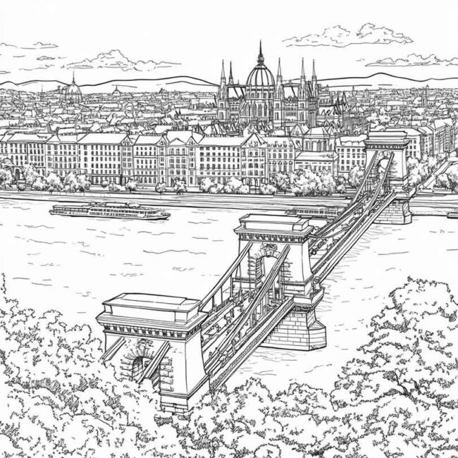 budapeste para colorir 19 budapeste para colorir 19