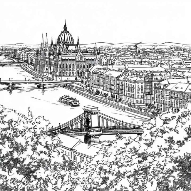 budapeste para colorir 13 budapeste para colorir 13