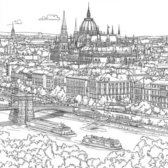 budapeste para colorir 14 budapeste para colorir 14