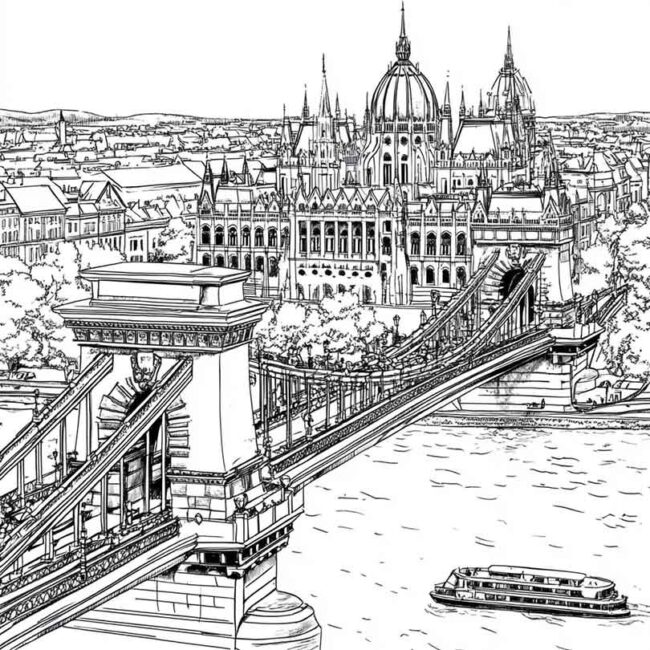 budapeste para colorir 17 budapeste para colorir 17