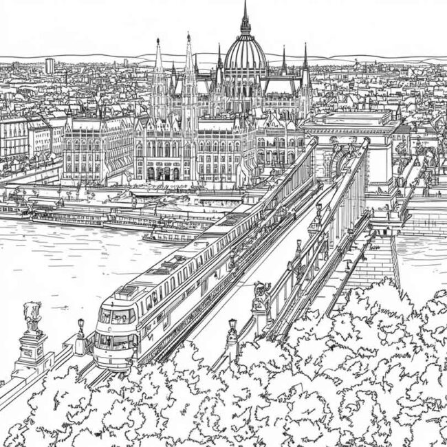 budapeste para colorir 11 budapeste para colorir 11