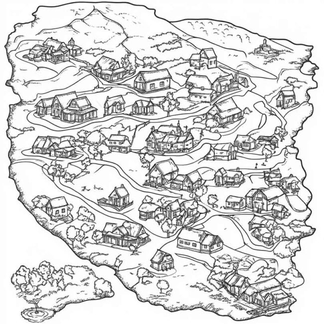 africa do sul para imprimir e colorir em desenhos 9