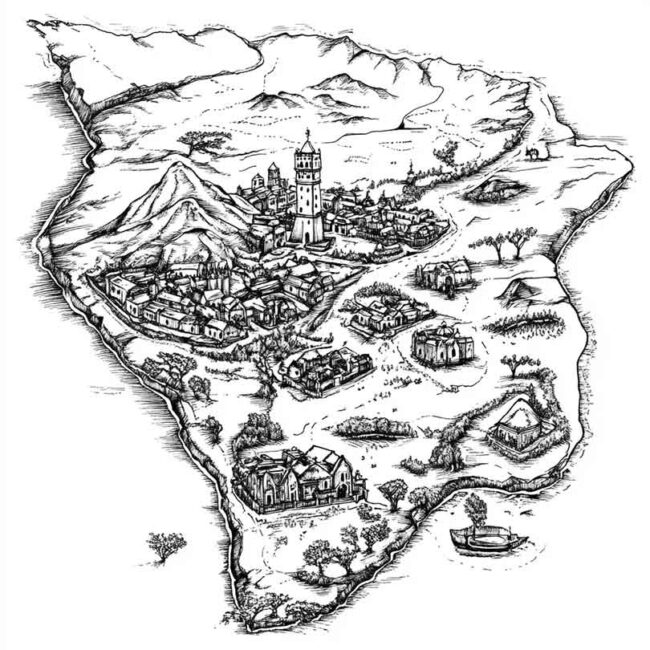 africa do sul para imprimir e colorir em desenhos 19