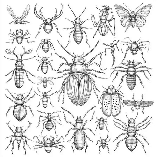 desenhos de antropodes para imprimir e colorir png 4