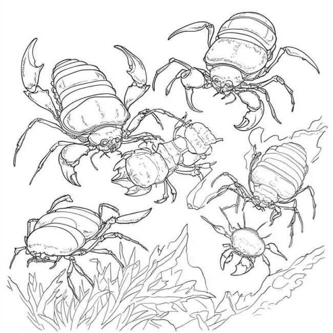 desenhos de antropodes para imprimir e colorir png 42