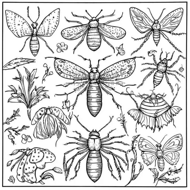 desenhos de antropodes para imprimir e colorir png 29