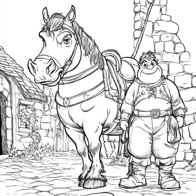 cavalo do shrek para imprimir e colorir png 7 cavalo do shrek para imprimir e colorir png 7