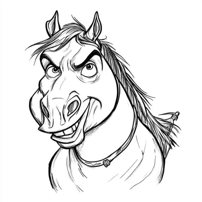cavalo do shrek para imprimir e colorir png 10 cavalo do shrek para imprimir e colorir png 10
