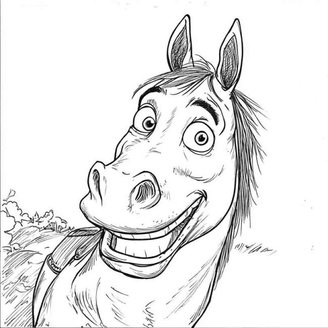 cavalo do shrek para imprimir e colorir png 12 cavalo do shrek para imprimir e colorir png 12