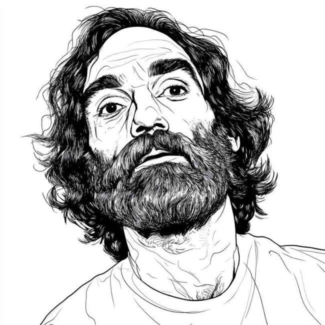 desenhos de charles manson para imprimir e colorir 21 desenhos de charles manson para imprimir e colorir 21