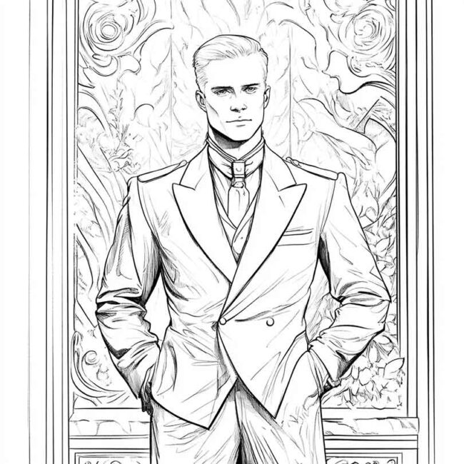 draco malfoy para imprimir e colorir png 20