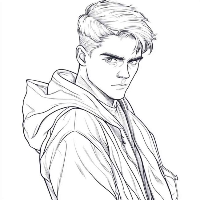 draco malfoy para imprimir e colorir png 1