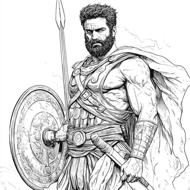 desenhos de leonidas para imprimir e colorir pintar 1 desenhos de leonidas para imprimir e colorir pintar 1