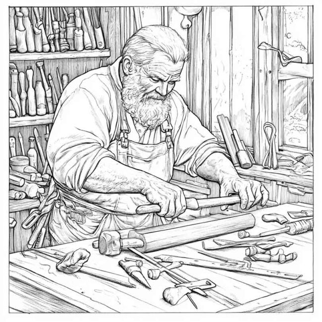 desenhos de carpinteiro para imprimir e colorir pintar 8 desenhos de carpinteiro para imprimir e colorir pintar 8