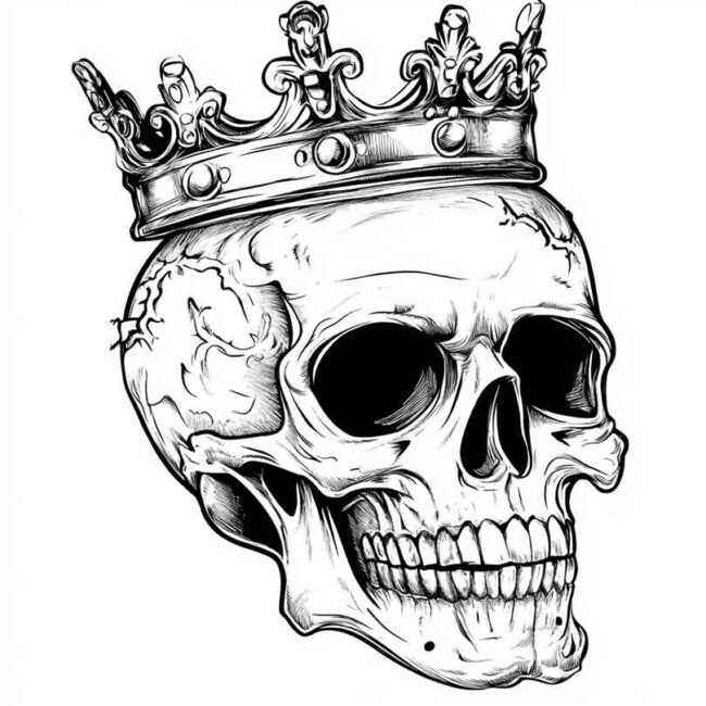 desenhos de caveiras com coroa para imprimir e colorir png 9 desenhos de caveiras com coroa para imprimir e colorir png 9