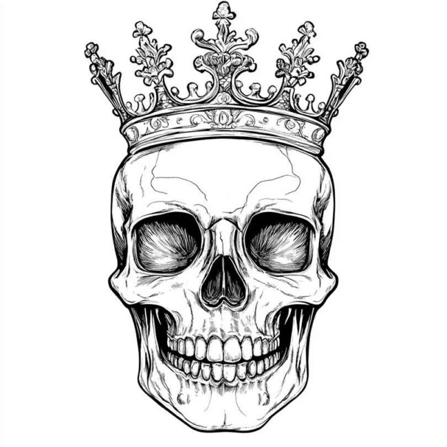 desenhos de caveiras com coroa para imprimir e colorir png 36 desenhos de caveiras com coroa para imprimir e colorir png 36