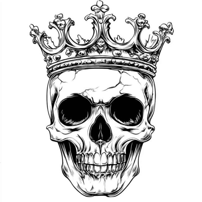 desenhos de caveiras com coroa para imprimir e colorir png 34 desenhos de caveiras com coroa para imprimir e colorir png 34